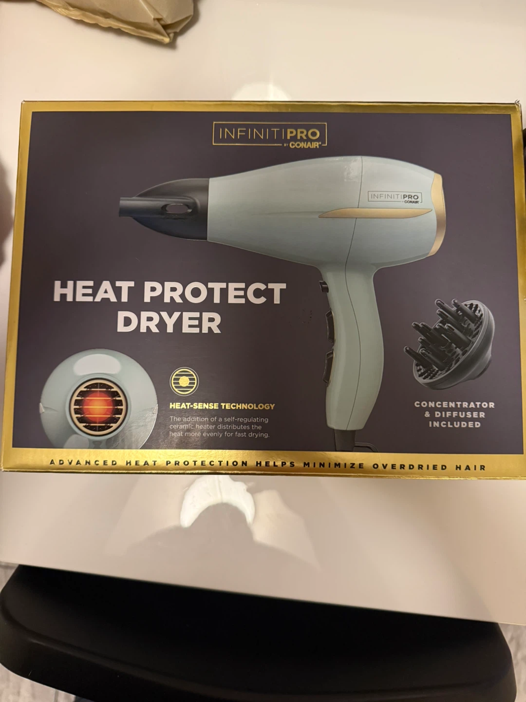 Conair InfinitiPRO Heat Protect Hair Dryer