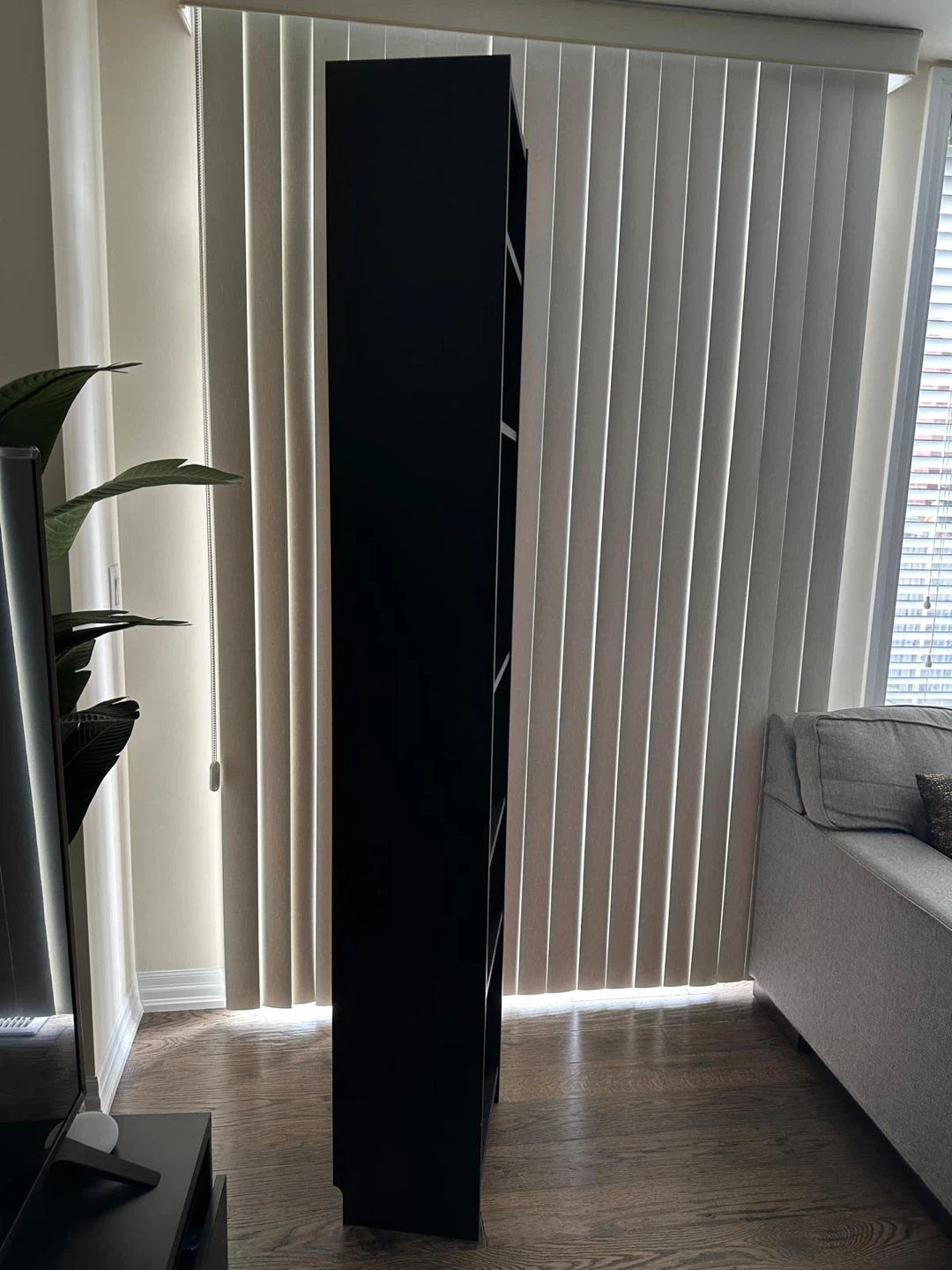 Black Tall Bookshelf - photo 3