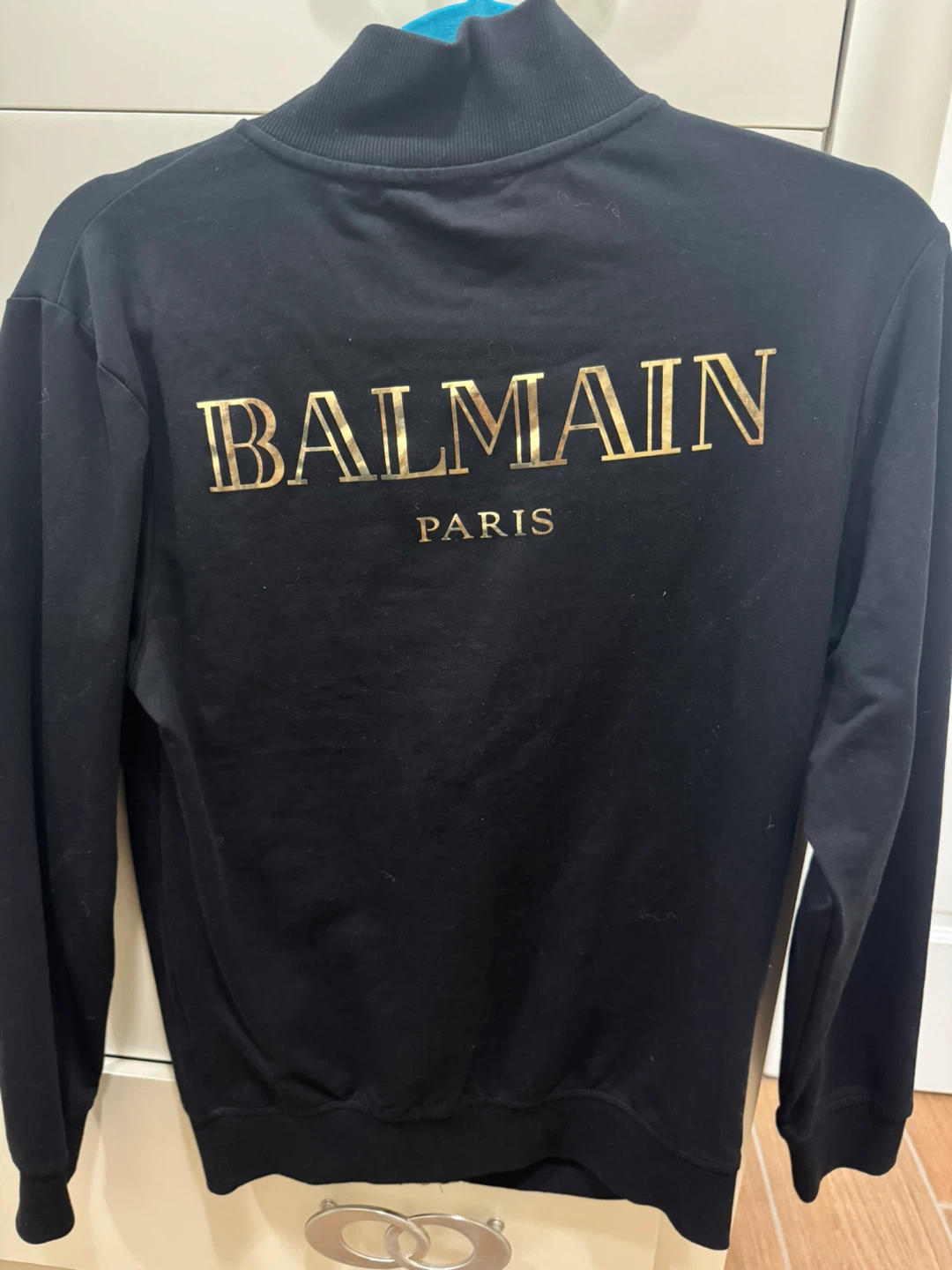Balmain Black Track Jacket & Joggers Set - photo 4