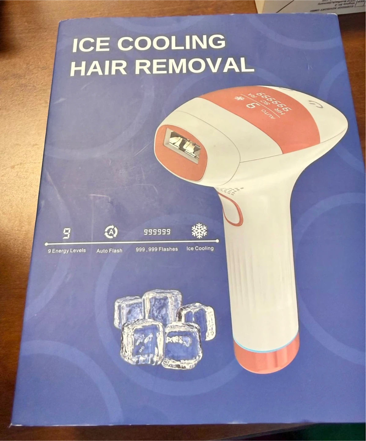 Ice Cooling Hair Removal Device
