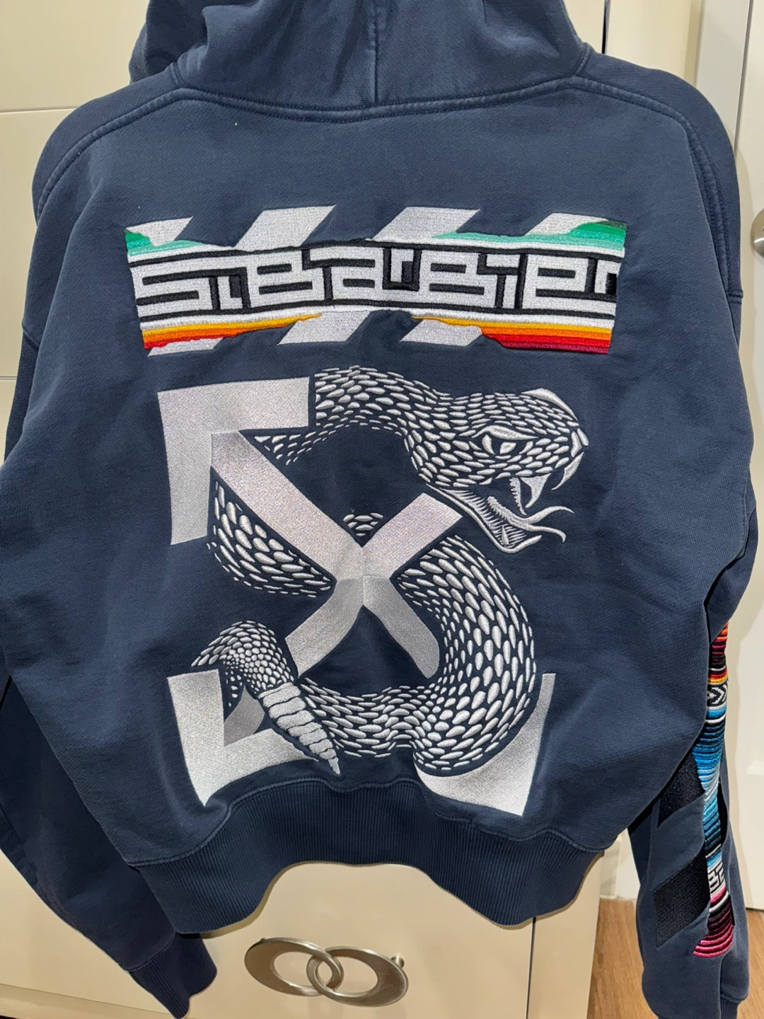 OFF-WHITE "Snake" Hoodie
