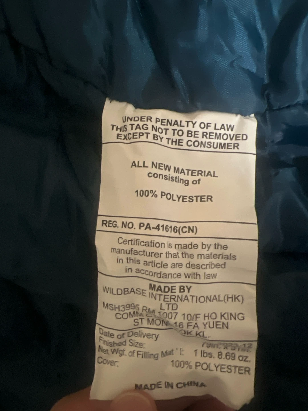 Summit 250 Sleeping Bag - photo 2