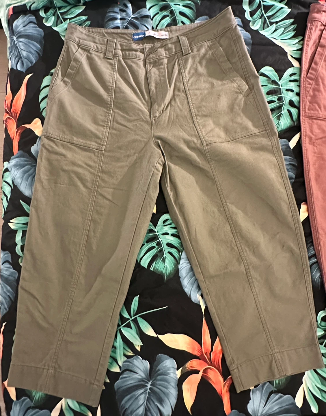 Old Navy High-Waisted Barrel Ankle Pants - photo 2
