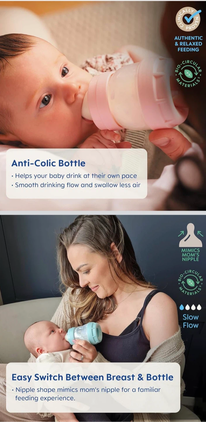 MAM Anti-Colic Baby Bottle Set with Pacifier - photo 5