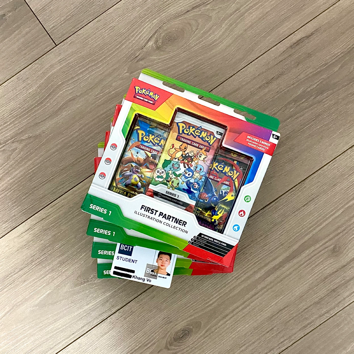 Pokemon First Partner Illustration Collection Series 1
