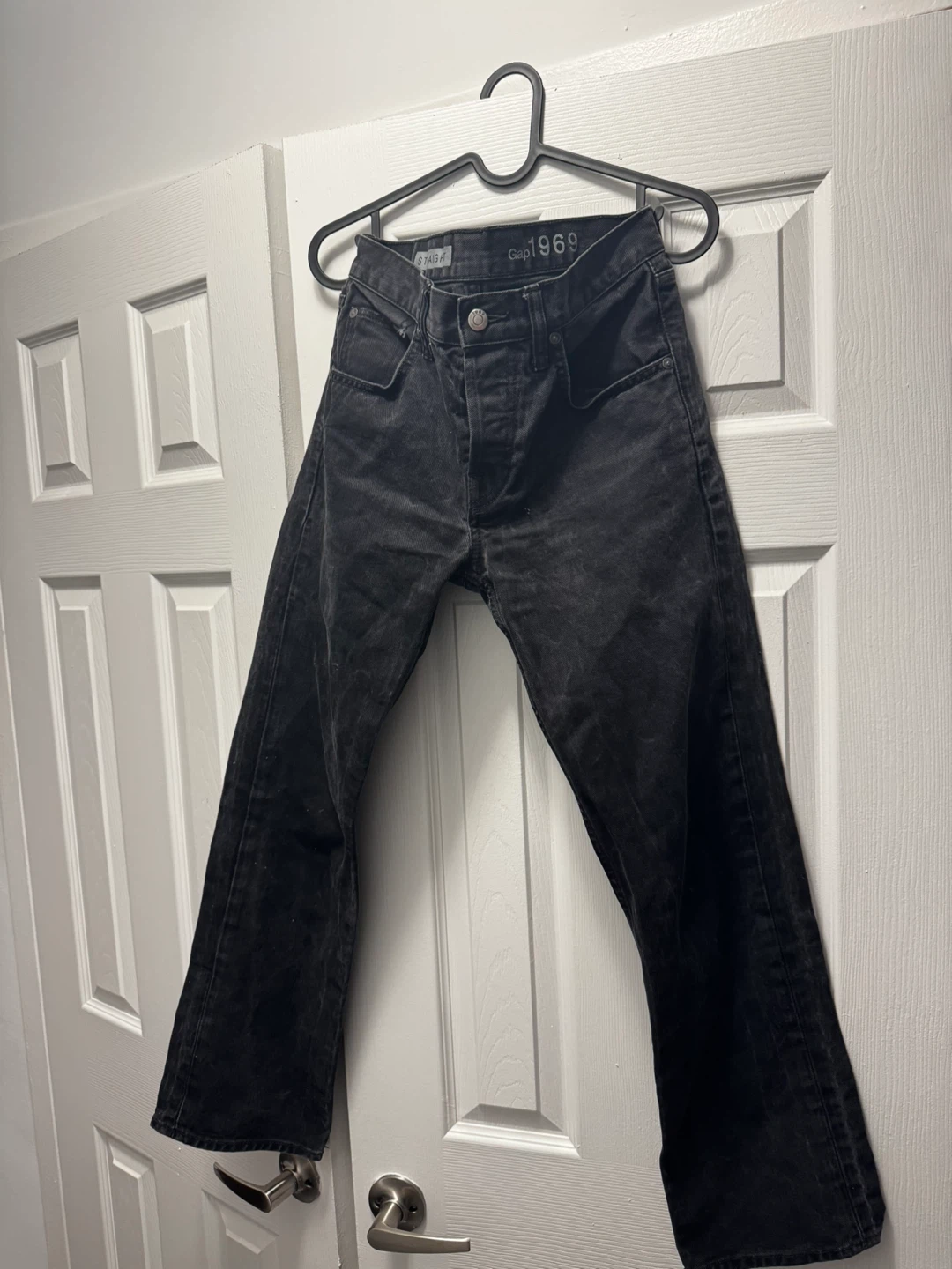 Gap 1969 Black Flare Jeans