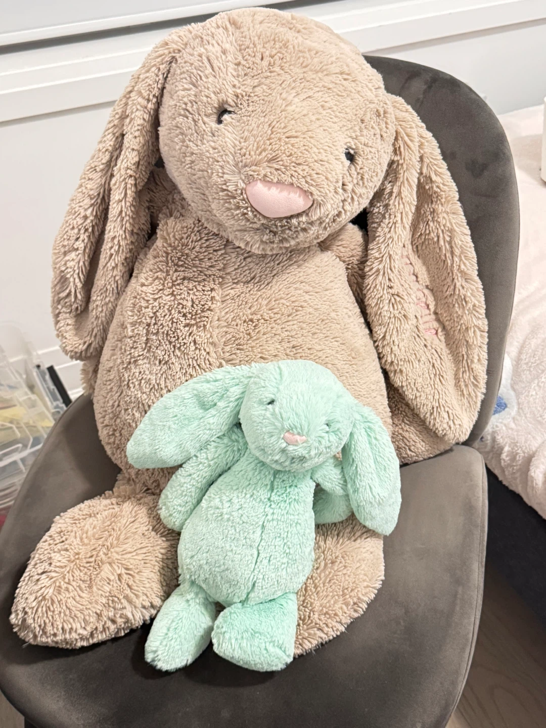 Jellycat Really Big + Medium Bunny