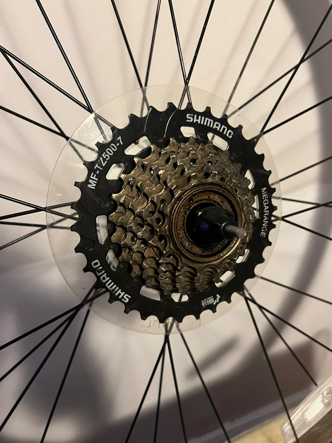 Giant S-X2 700x38c Bicycle Wheel with Shimano Megarange Cassette - photo 3