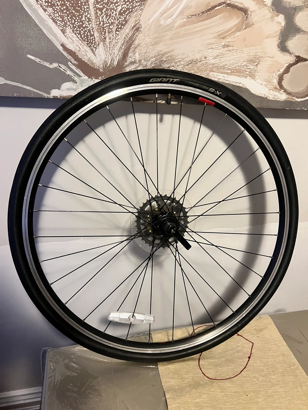Giant S-X2 700x38c Bicycle Wheel with Shimano Megarange Cassette - photo 4