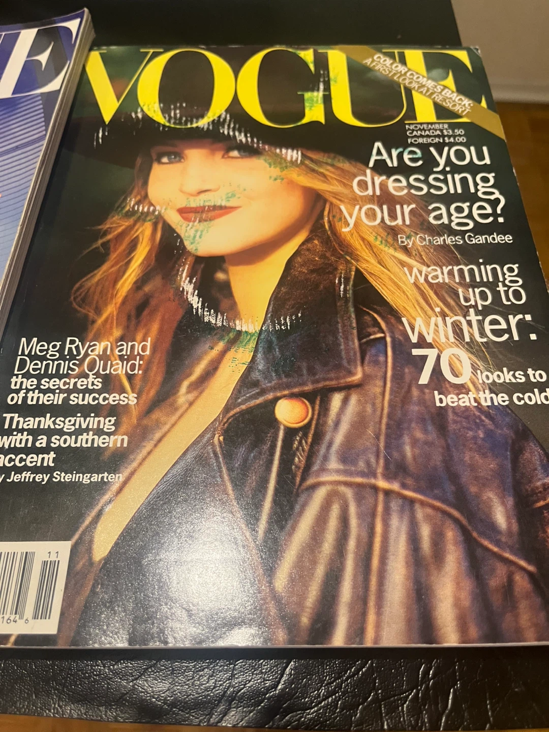 Vogue Magazine Bundle set of three Vogue UK, Spain and Canada - photo 4