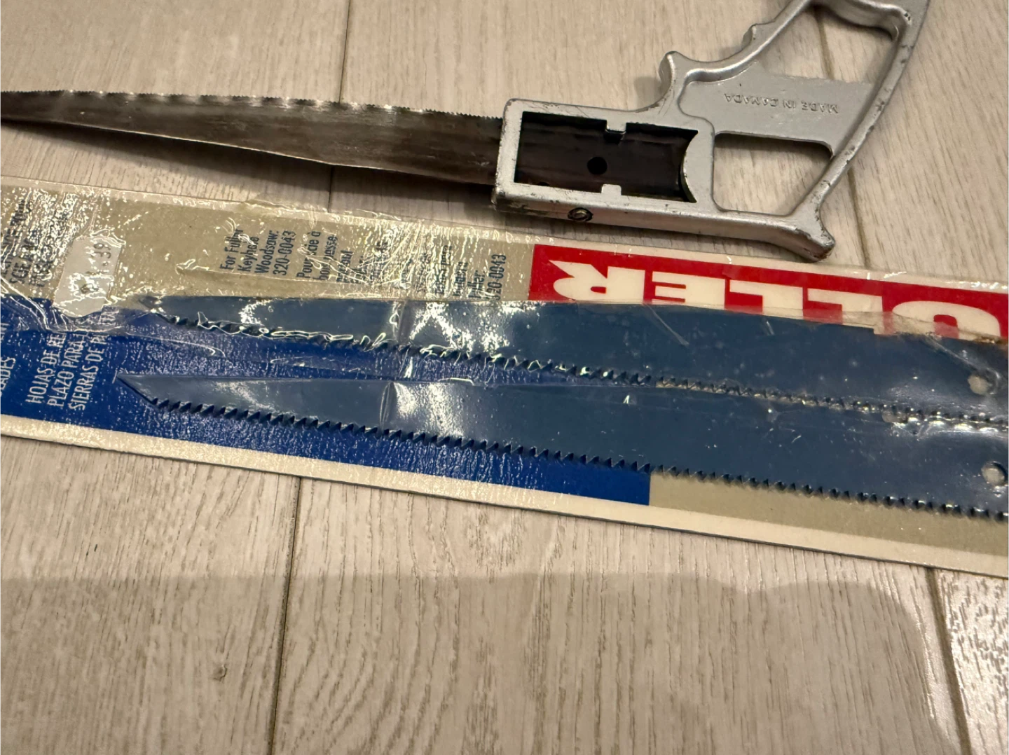 Fuller Hacksaw Frame with Extra Blades - photo 2