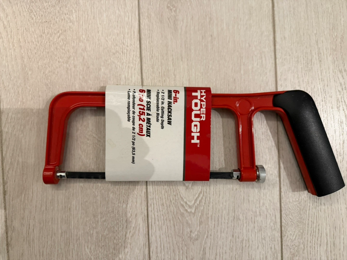 Hyper Tough 6-in Mini Hacksaw