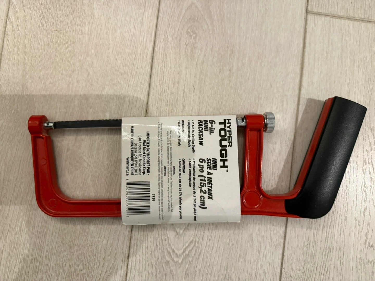 Hyper Tough 6-in Mini Hacksaw - photo 2