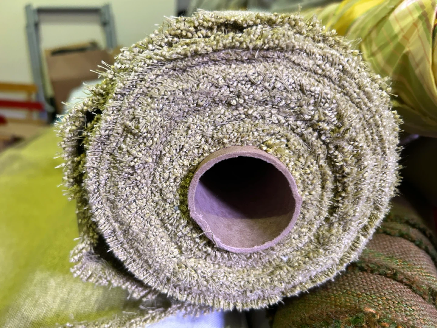 Roll of Textured Fabric