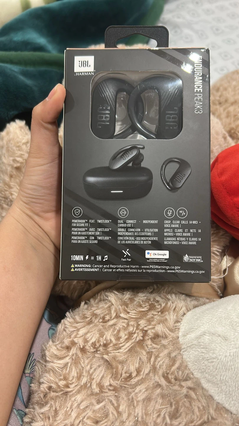 JBL Endurance Peak 3 True Wireless Earbuds