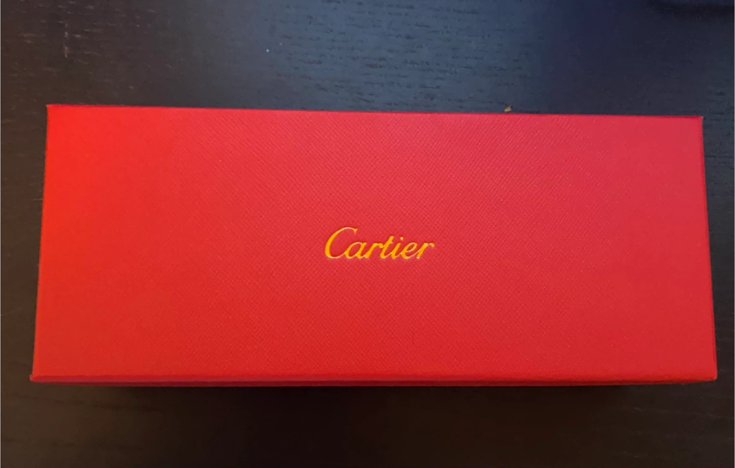 Cartier Glasses Case with Pouch and Box