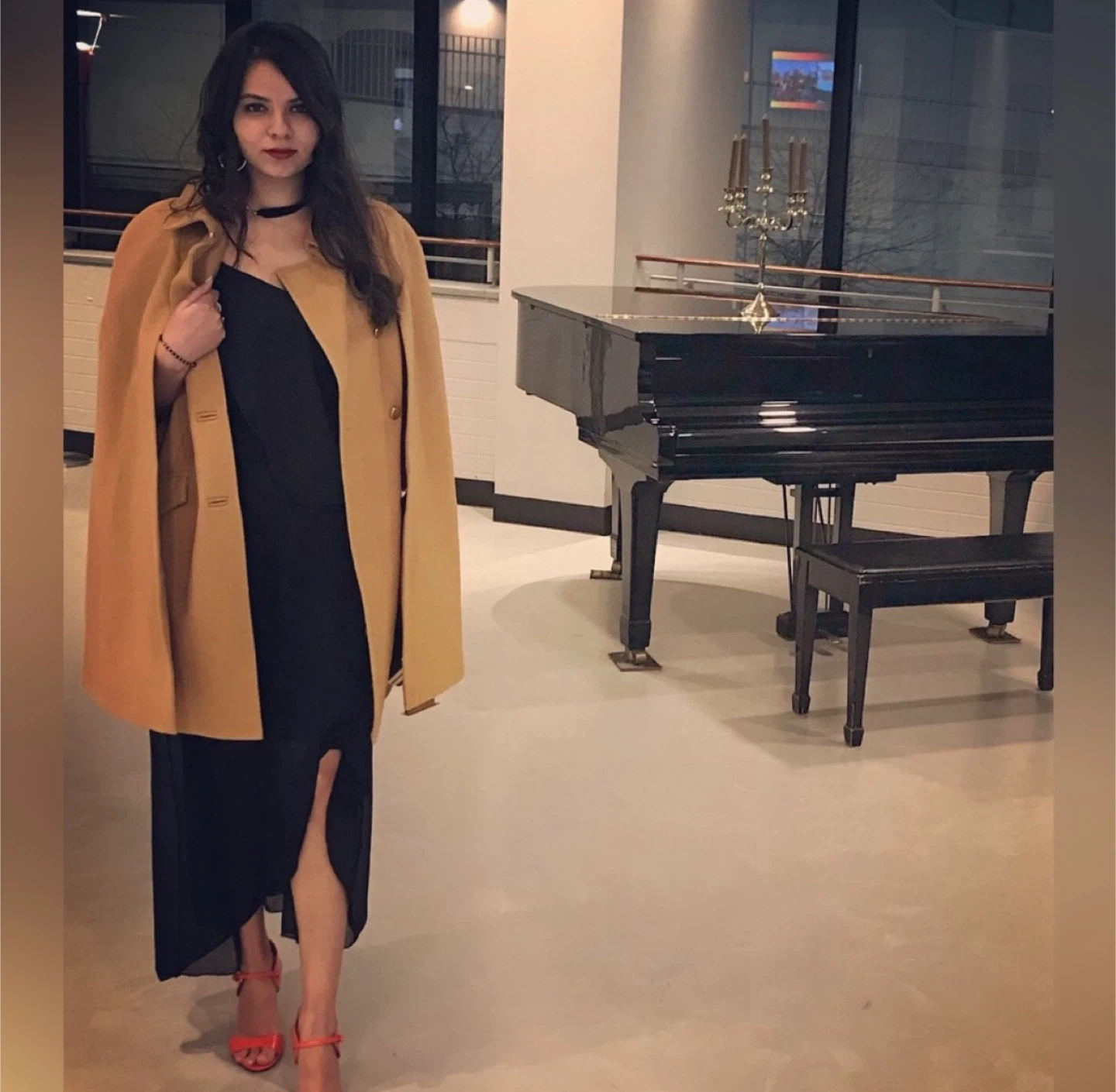 Camel Cape Coat- Ever New - photo 2