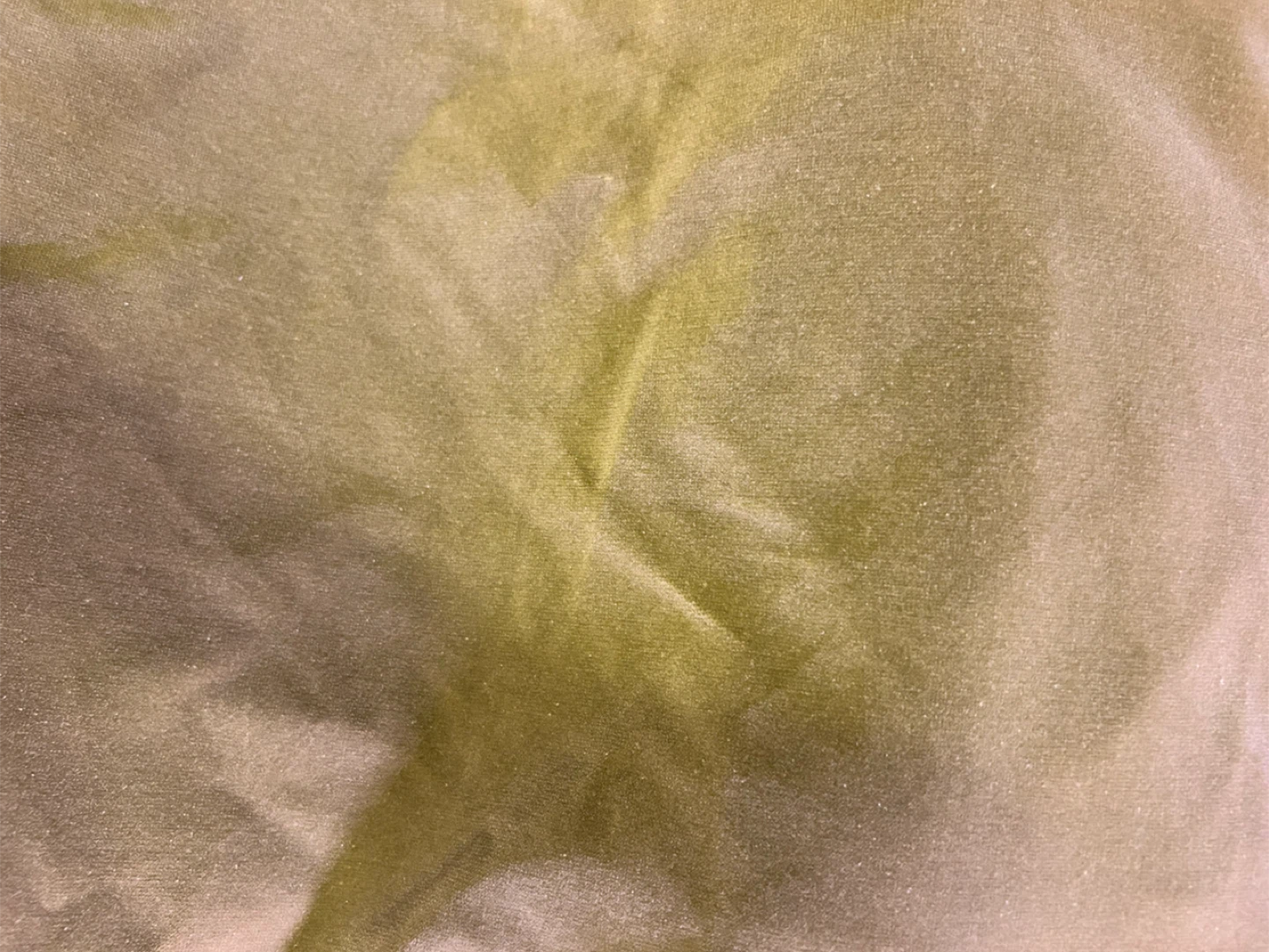 Roll of Green Corduroy Fabric