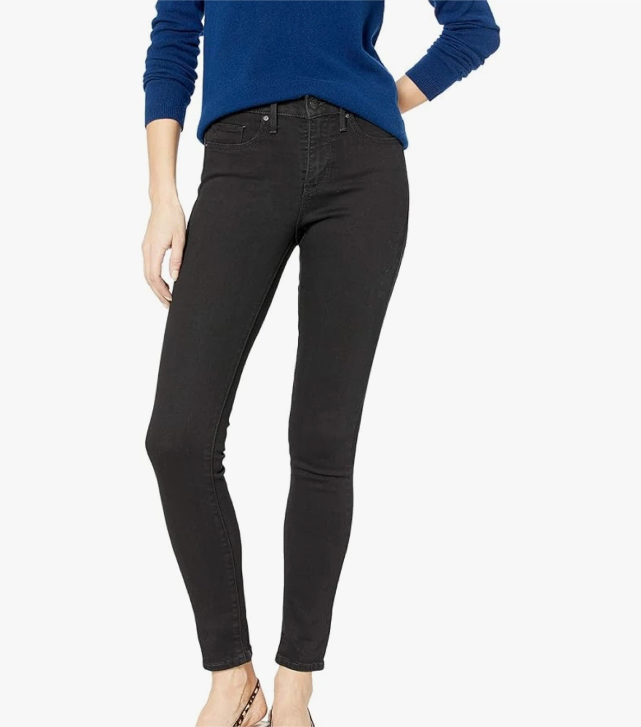 Levi's Women's 311 Shaping Skinny Jeans Black Size 33 L28