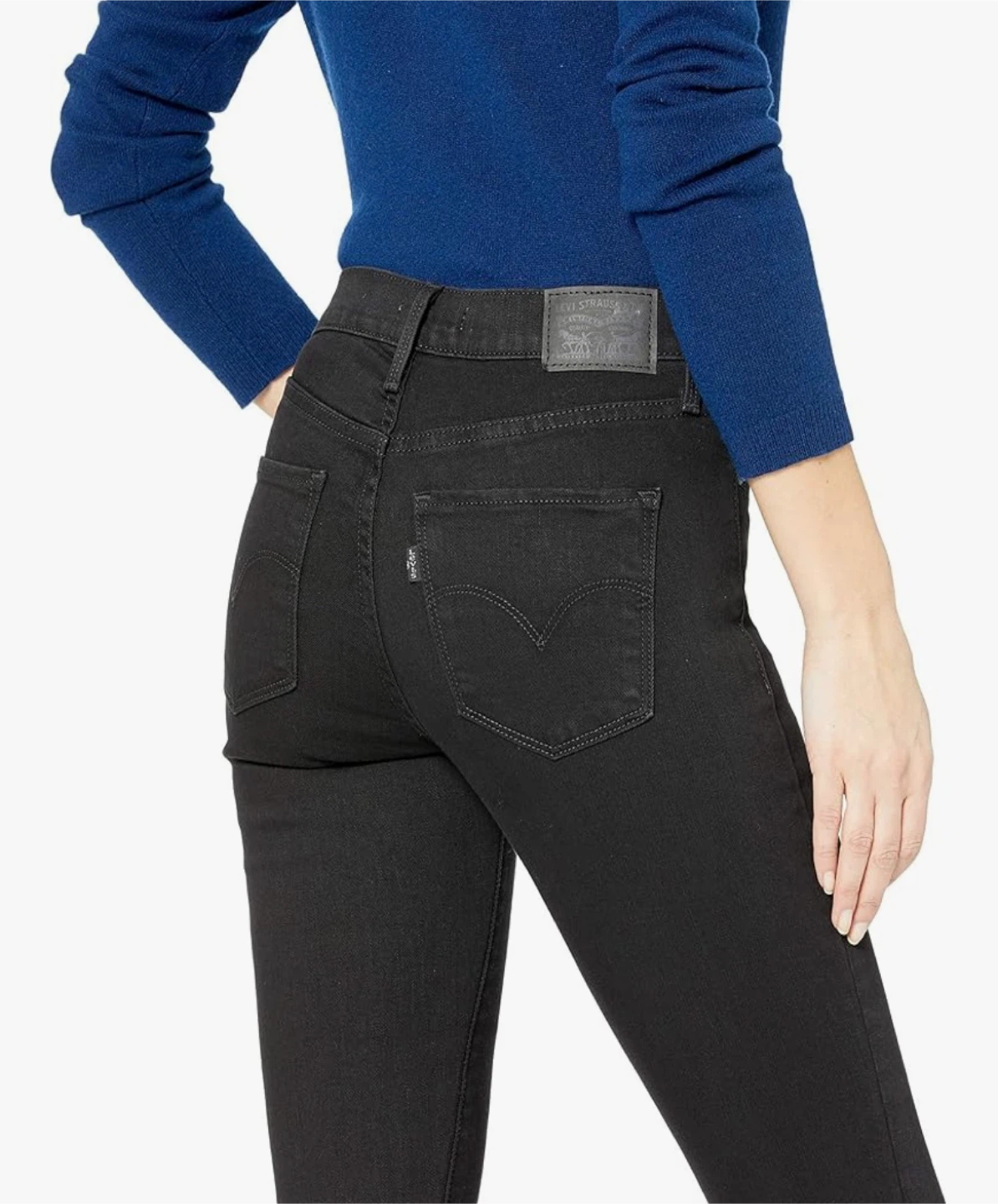 Levi's Women's 311 Shaping Skinny Jeans Black Size 33 L28 - photo 2