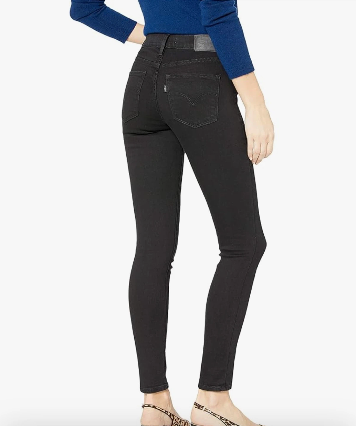 Levi's Women's 311 Shaping Skinny Jeans Black Size 33 L28 - photo 3