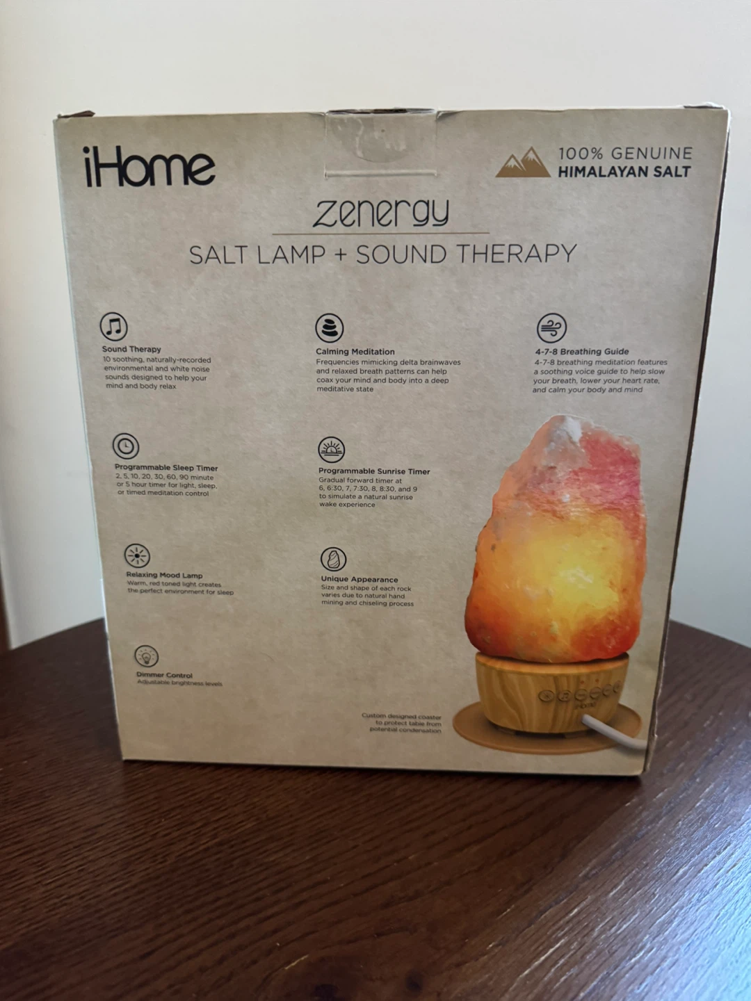 iHome Zenergy Salt Lamp + Sound Therapy - photo 2