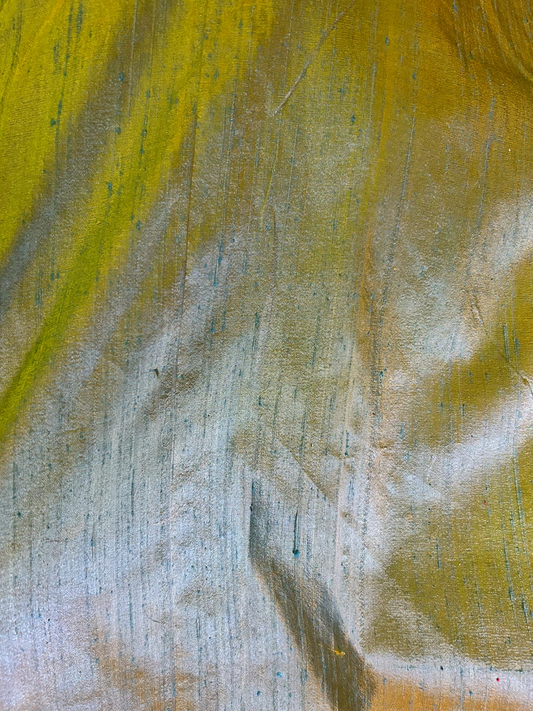 Vibrant Silk Blend Fabric