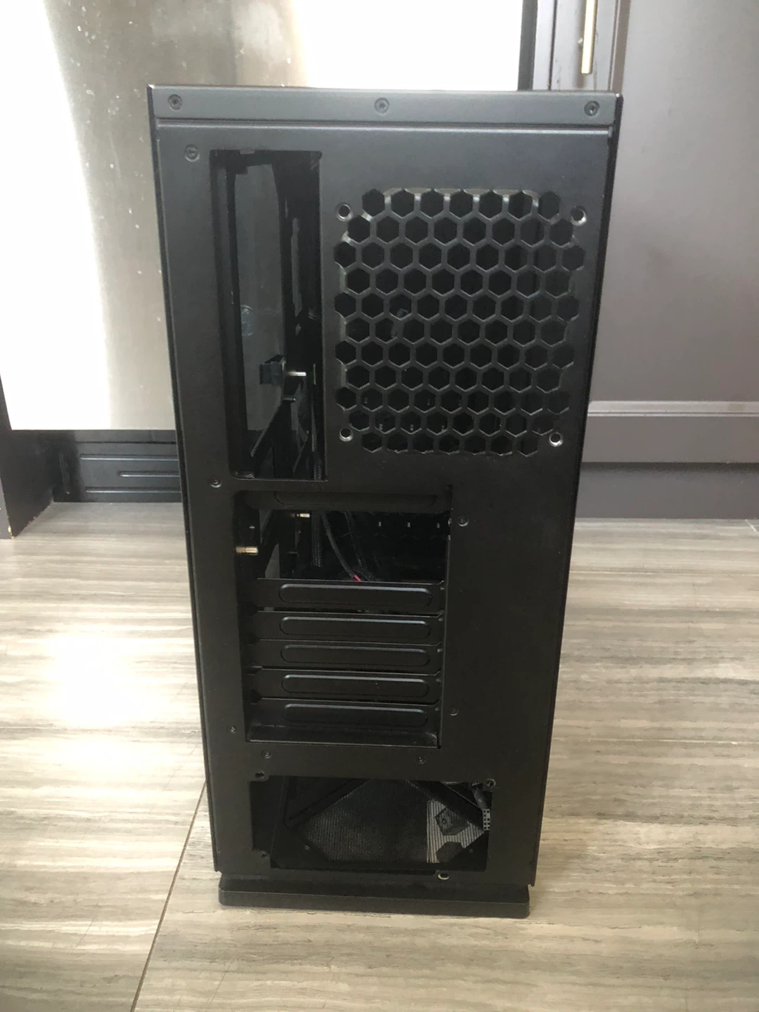 Black PC Computer Case - photo 2