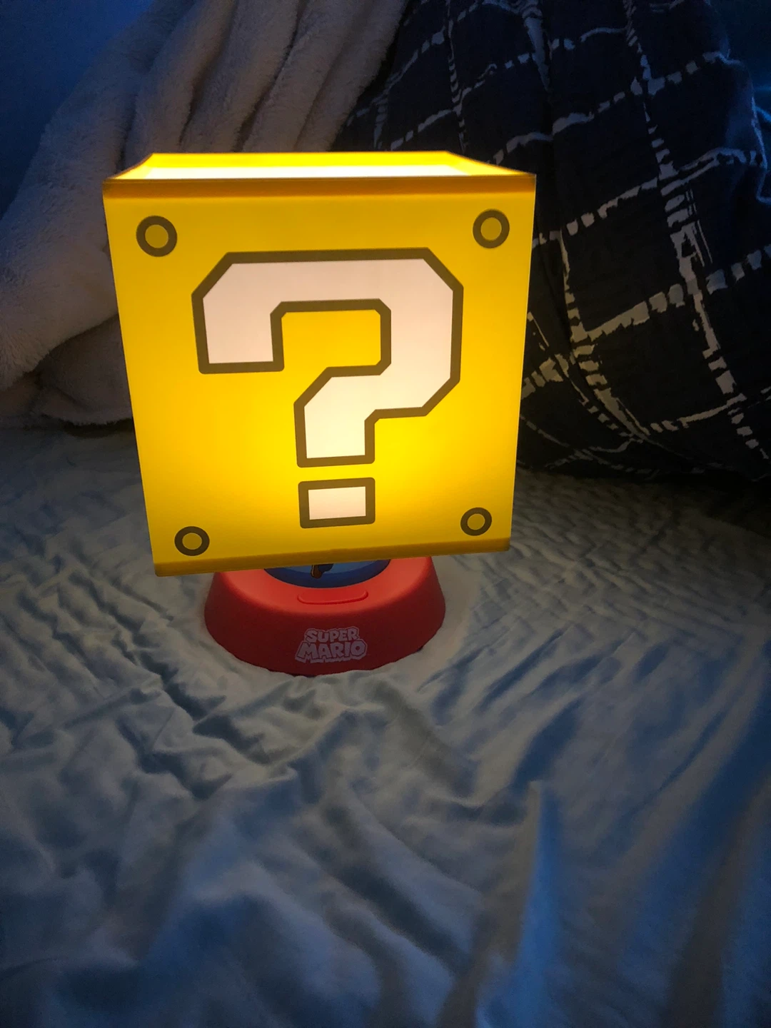 Super Mario Question Block night Lamp