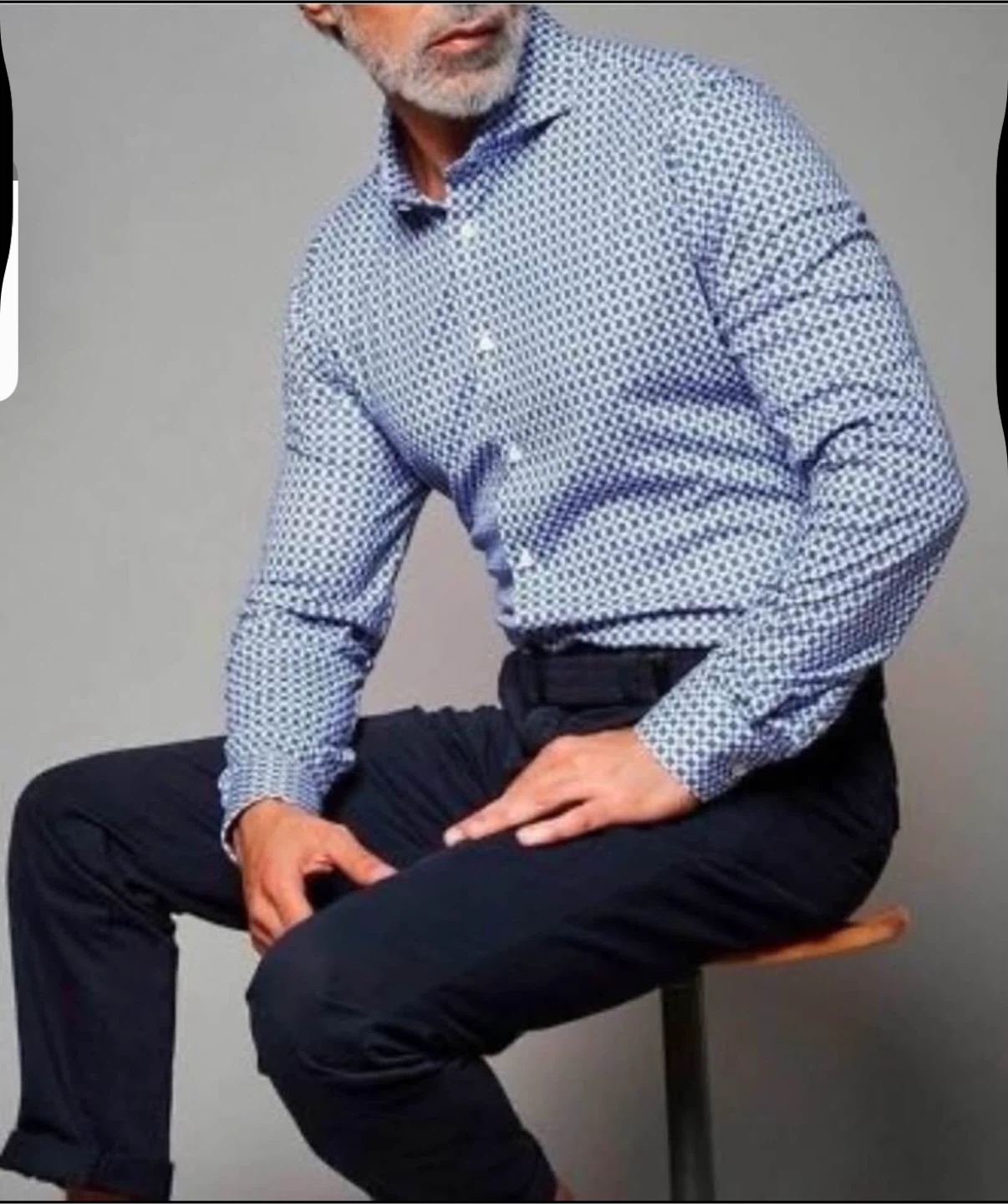 Men's Long Sleeve Shirt Small - photo 3