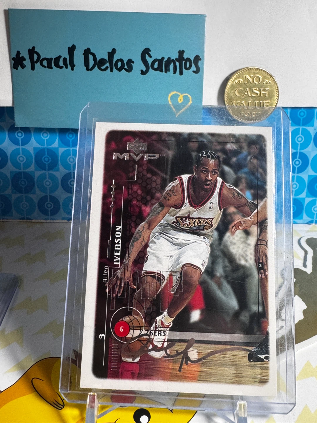 Collection of Allen Iverson Basketball Cards - photo 3