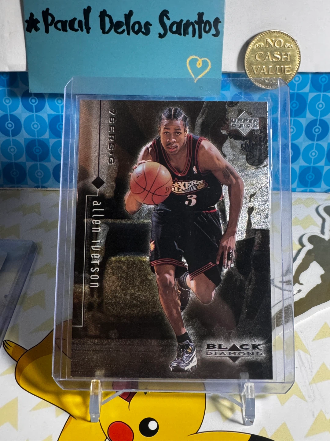 Collection of Allen Iverson Basketball Cards - photo 5
