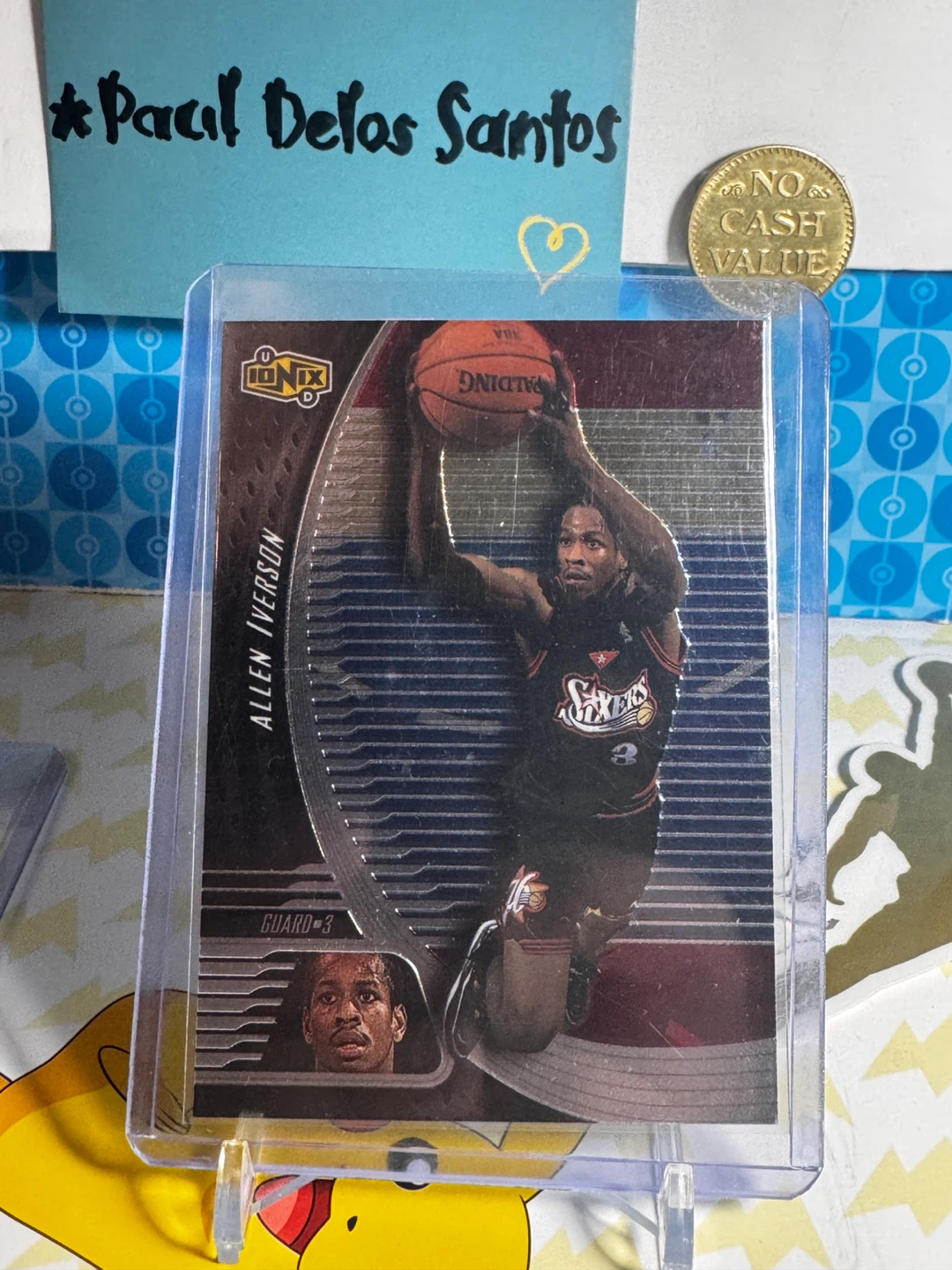 Collection of Allen Iverson Basketball Cards - photo 4
