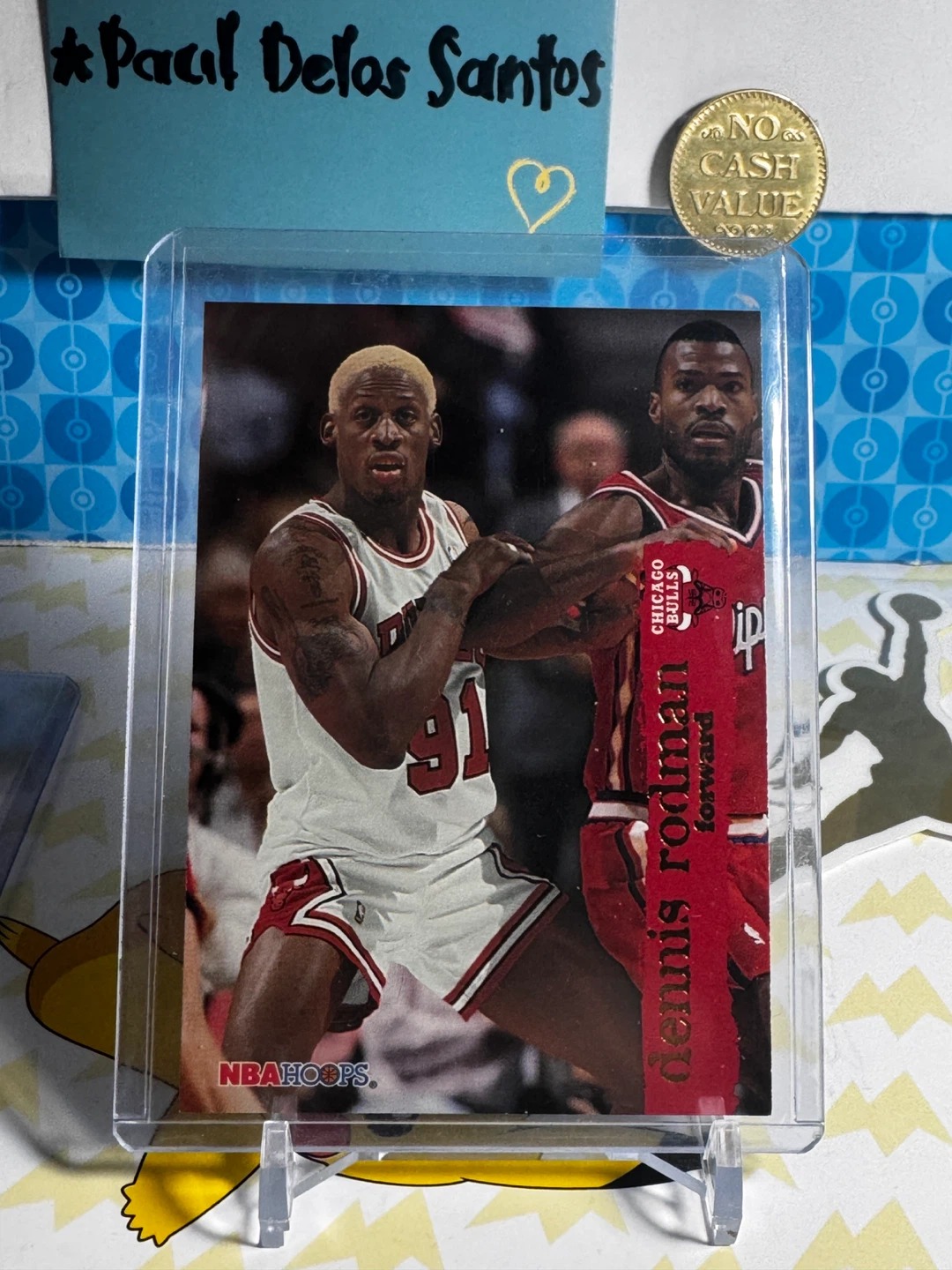 Dennis Rodman NBA Hoops & Fleer Basketball Cards - photo 4