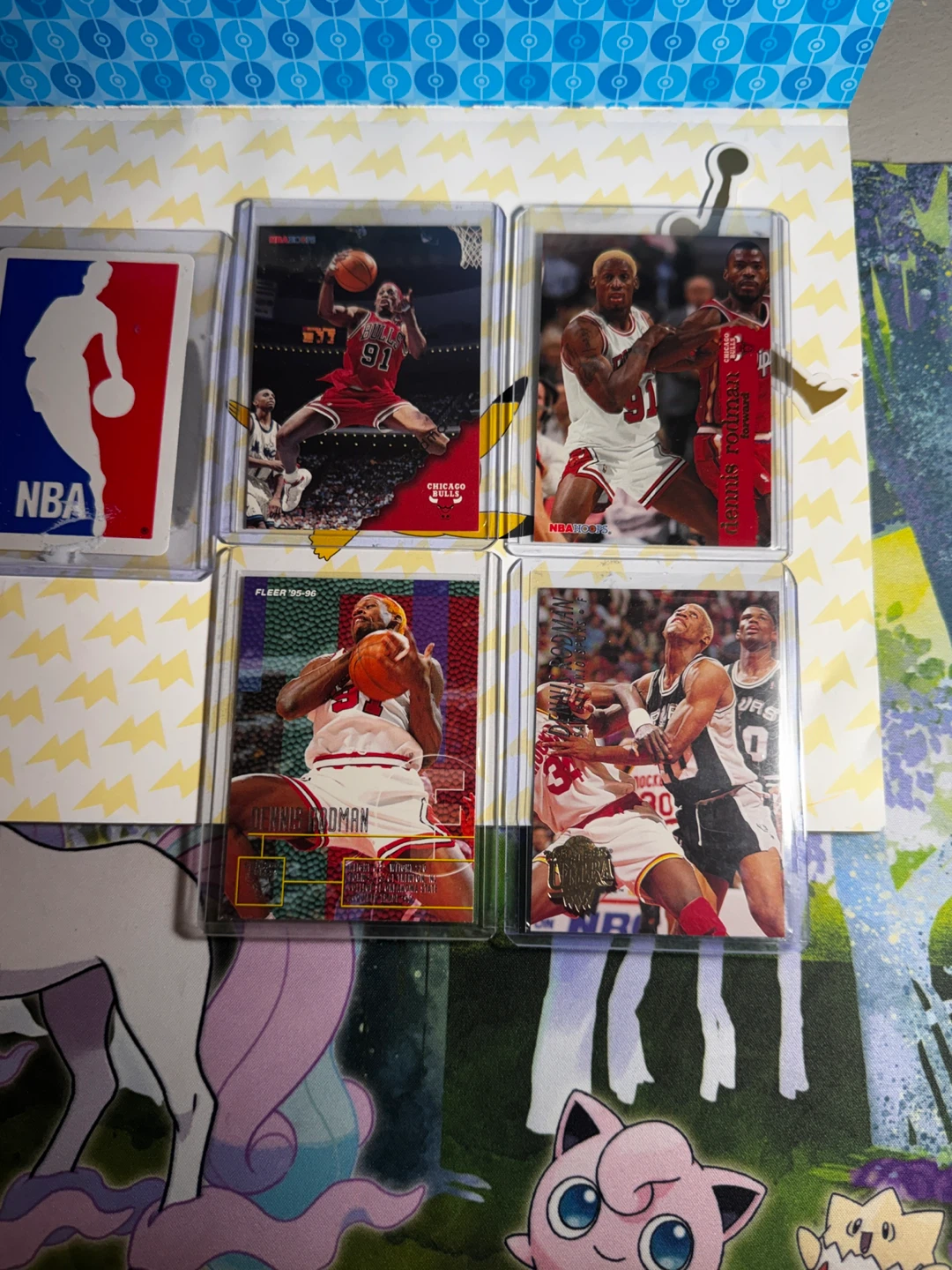 Dennis Rodman NBA Hoops & Fleer Basketball Cards - photo 2