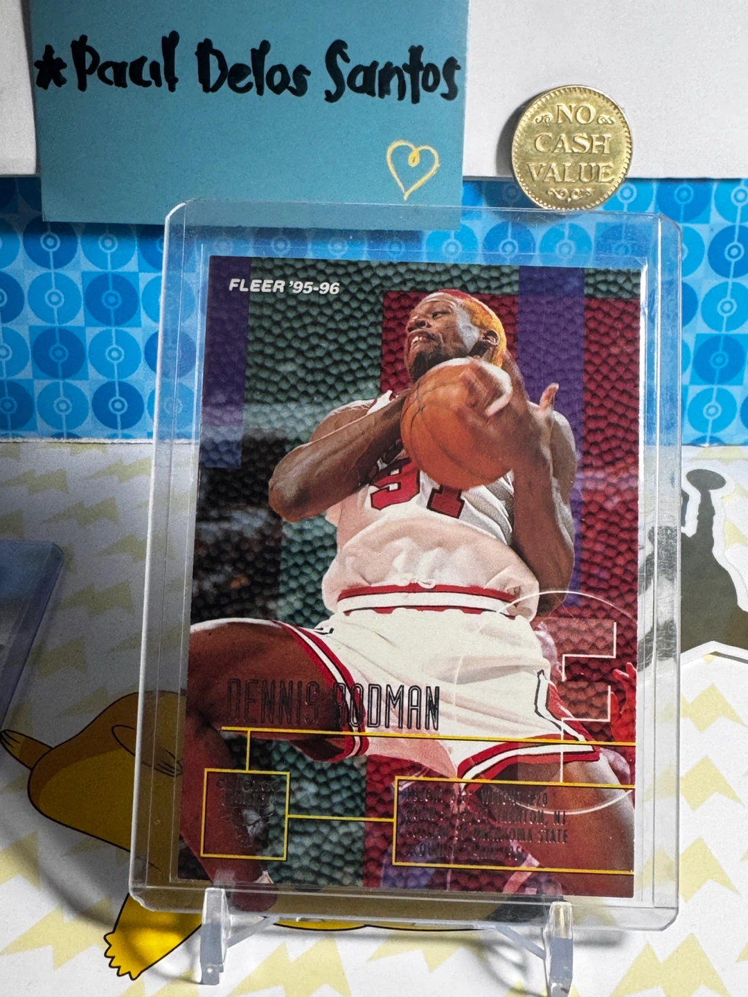 Dennis Rodman NBA Hoops & Fleer Basketball Cards - photo 5