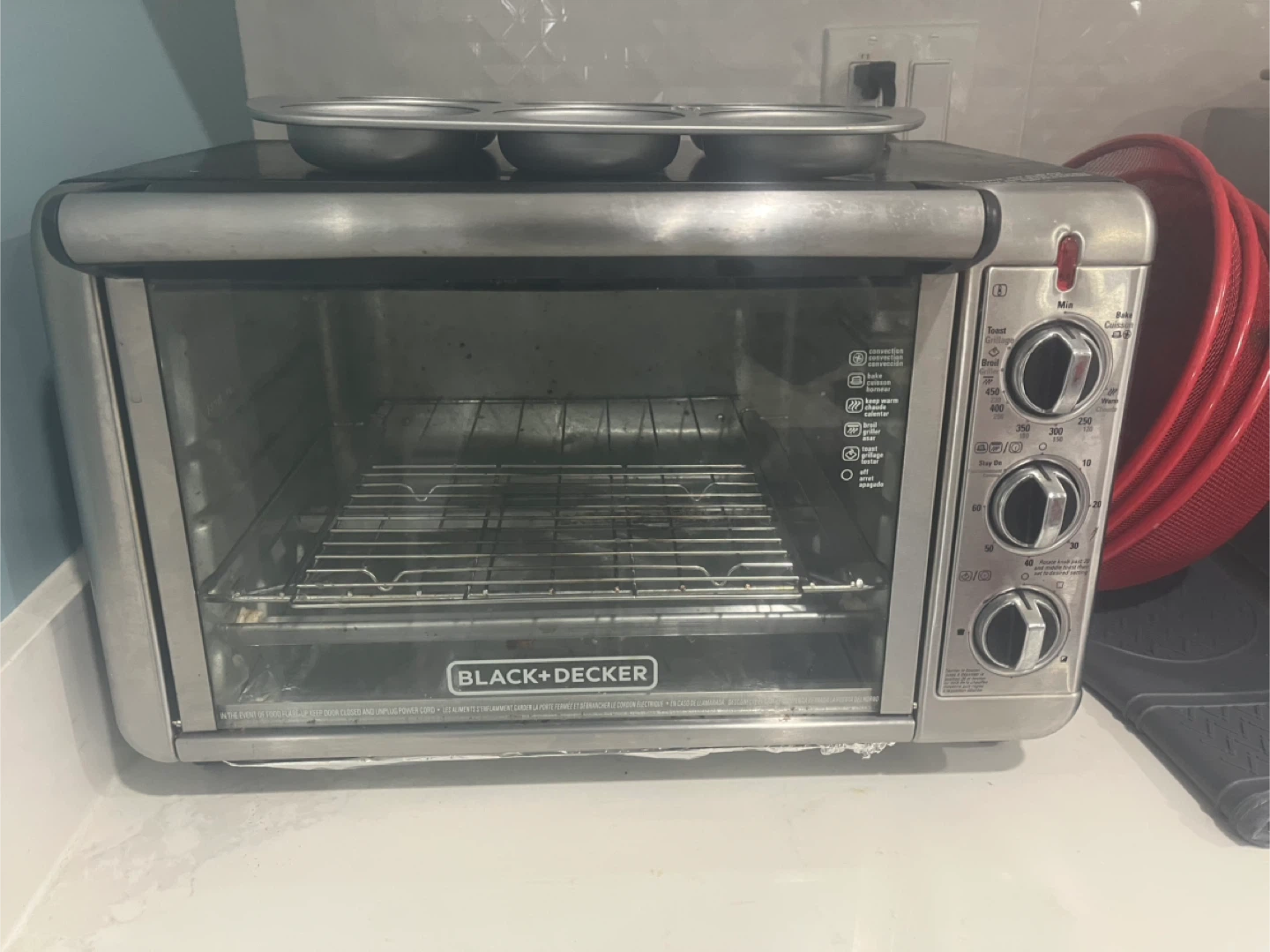 Black+Decker 6-8 Slice Toaster Oven - photo 2