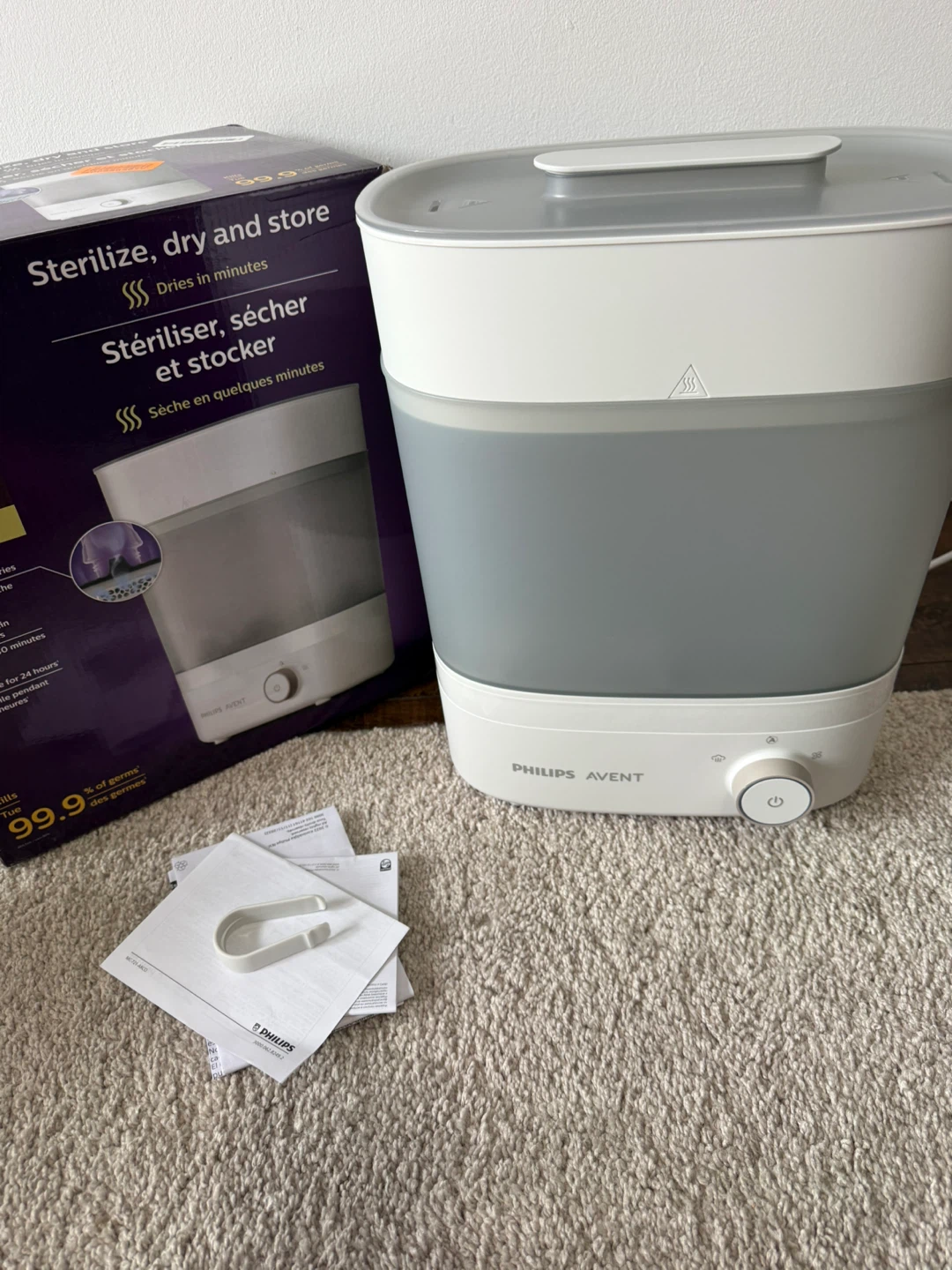 Philips Avent Premium Electric Sterilizer & Dryer 🍼✨ - photo 3