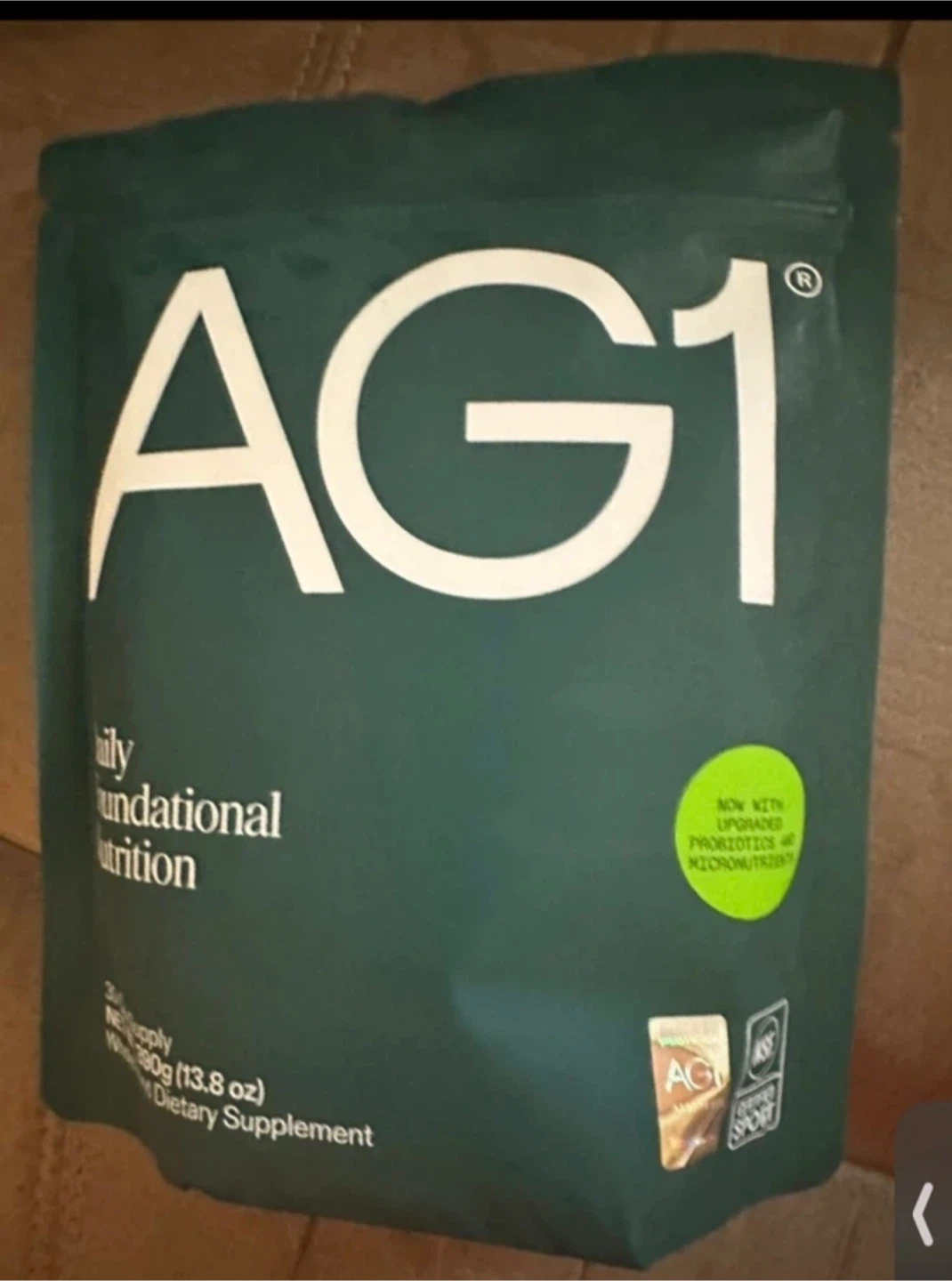 AG1 Daily Foundational Nutrition
