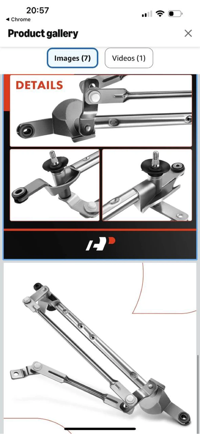 A-Premium Wiper Linkage for Chevy Equinox / GMC Terrain - photo 5