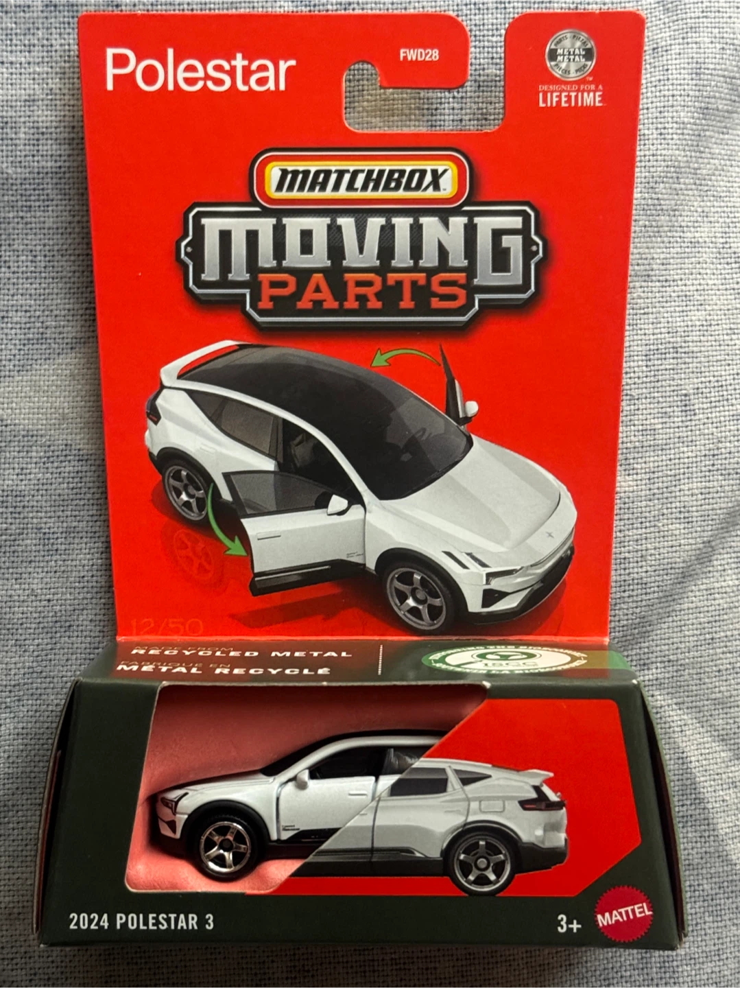 Matchbox Moving Parts 2024 Polestar 3