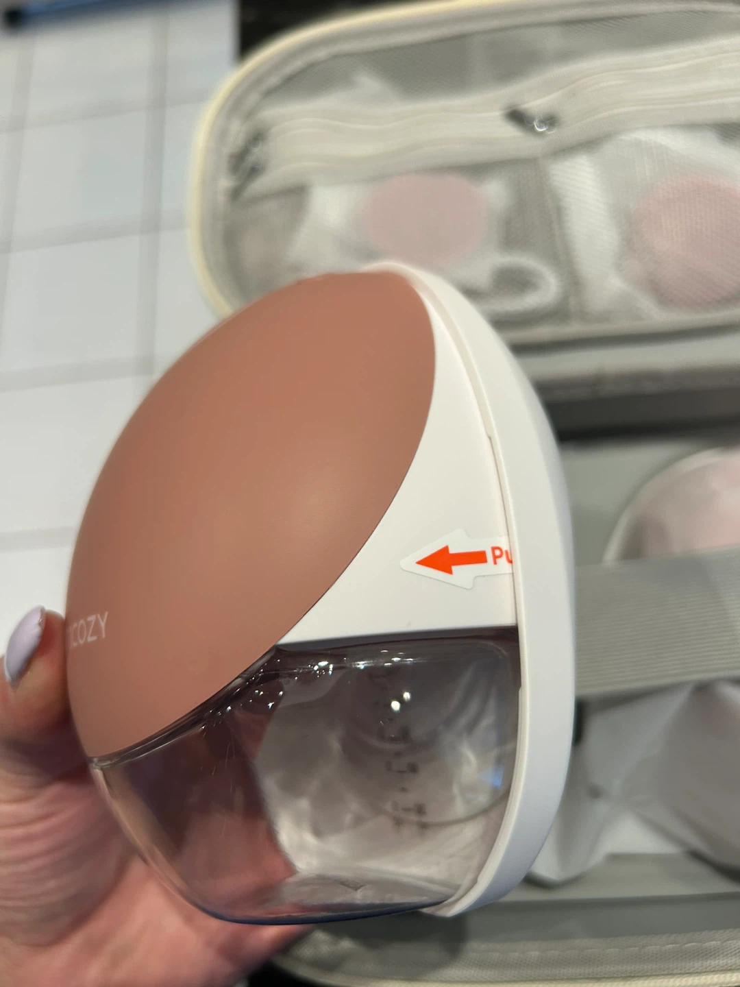 M9  Momcozy Hands-Free Breast Pump 2 Count - photo 5
