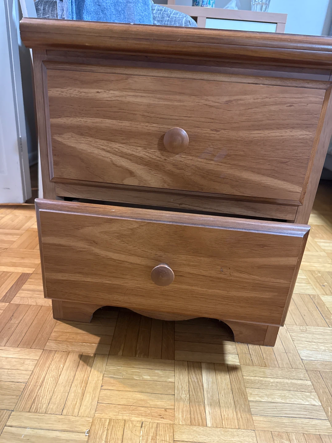 Wooden shelf