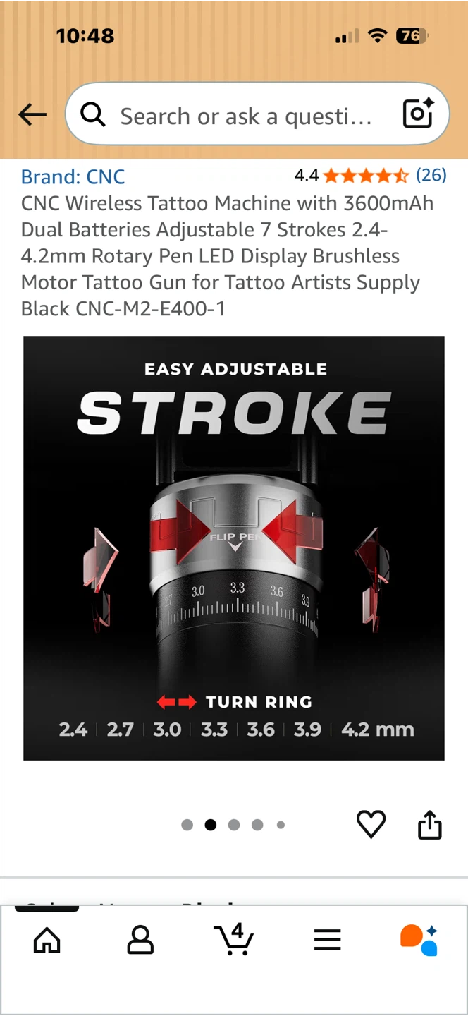 CNC Wireless Tattoo Machine - photo 3