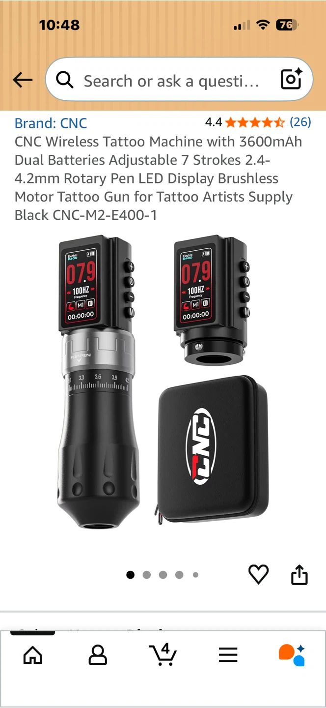 CNC Wireless Tattoo Machine - photo 2