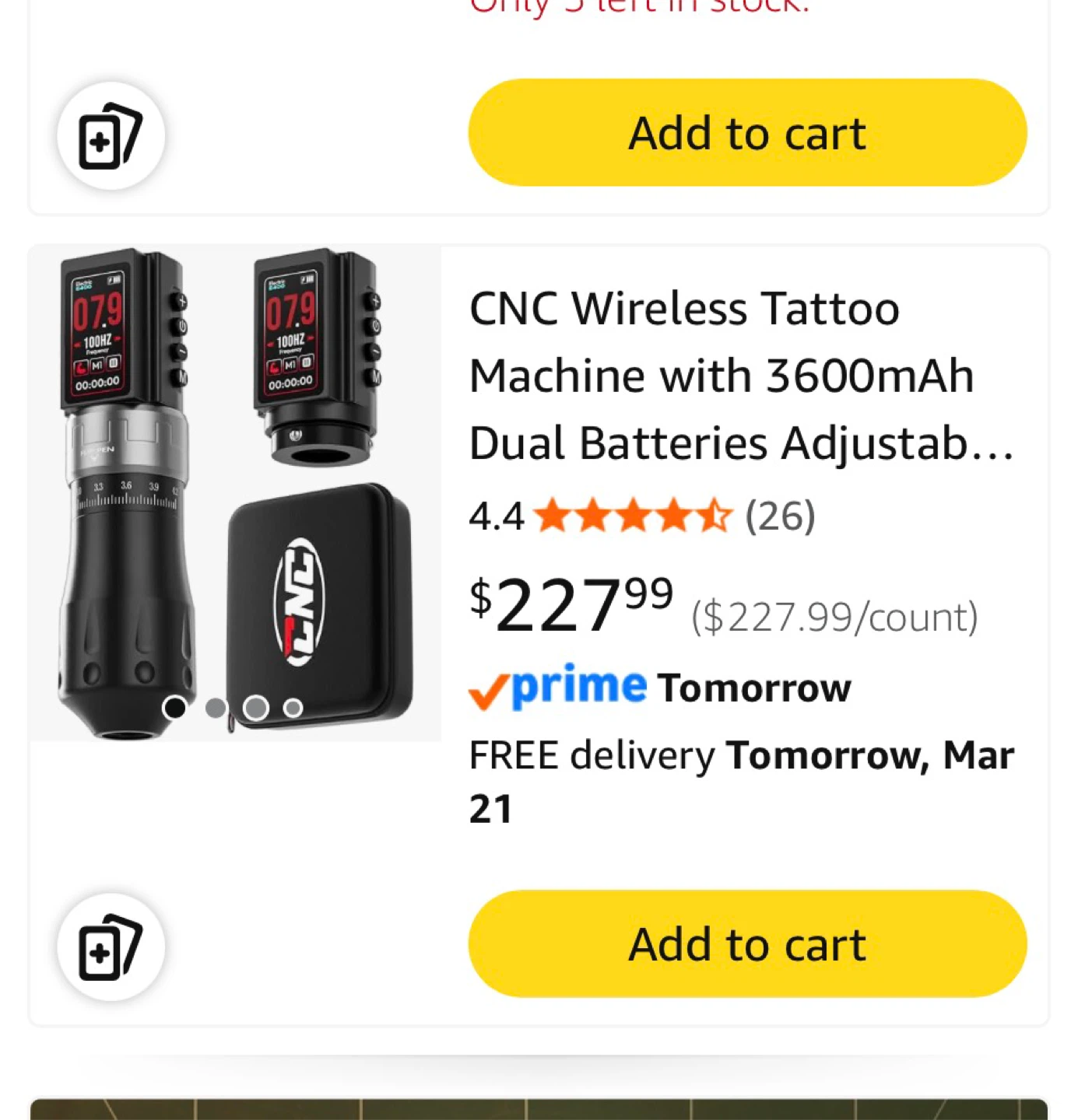 CNC Wireless Tattoo Machine