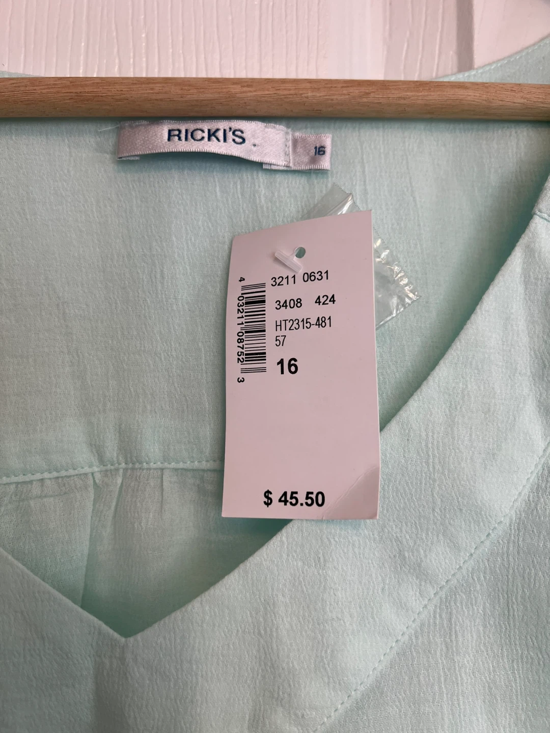 New Ricky’s Light blue blouse - XL - photo 3