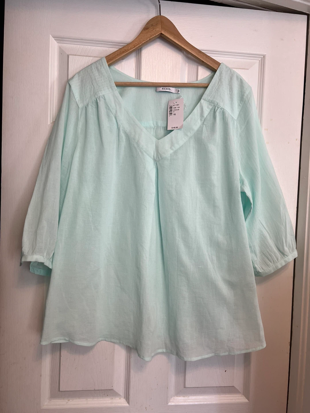 New Ricky’s Light blue blouse - XL