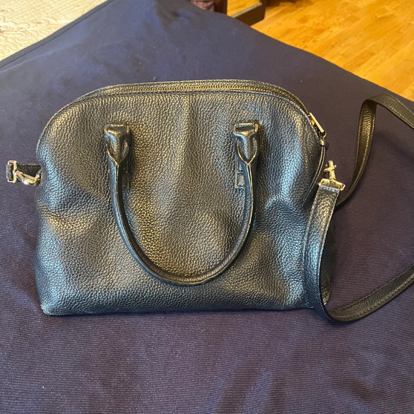Kate spade black leather crossbody - photo 3