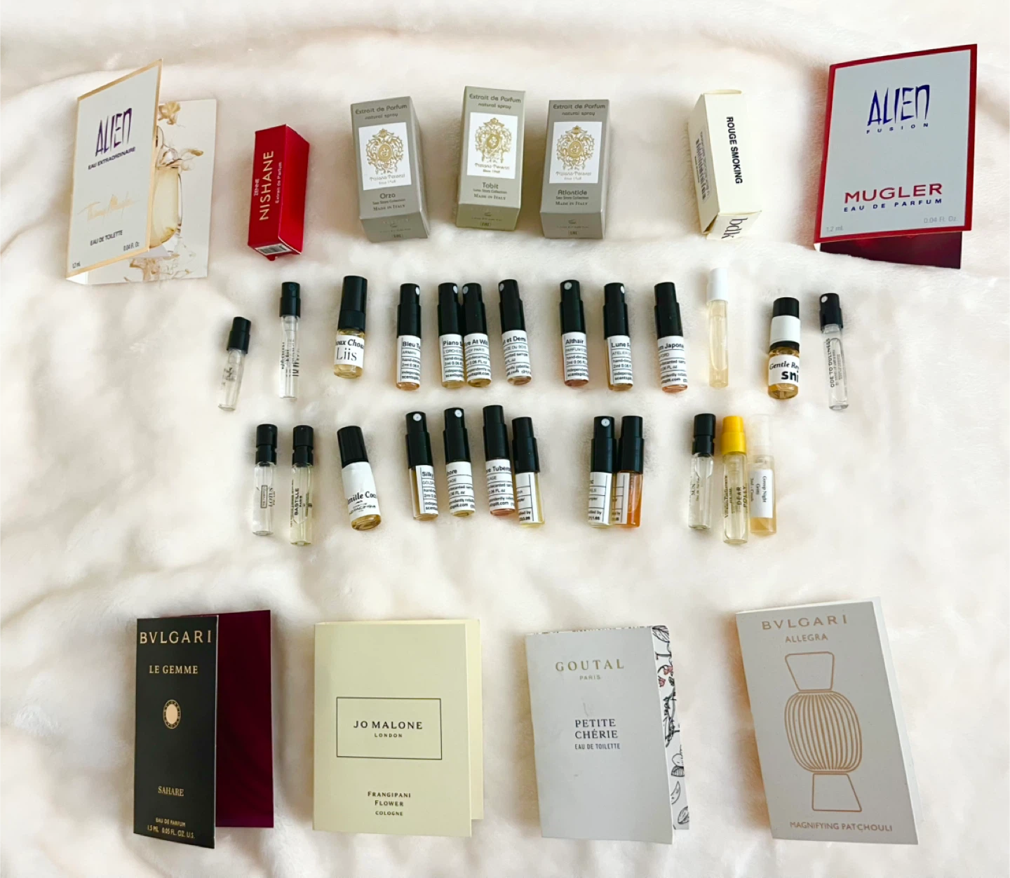 Niche and designer sample decants